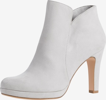 Bottines Tamaris en gris : devant