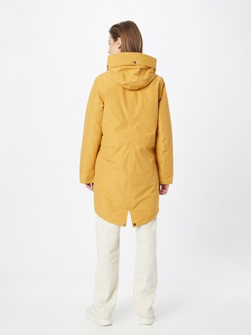 Parka de iarnă 'ROCKY POINT' de la JACK WOLFSKIN pe galben