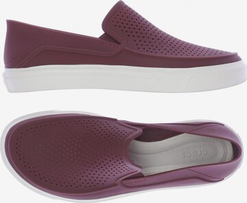 Crocs Halbschuh 39 in Rot: predná strana