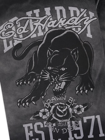 Ed Hardy Футболка 'Panther' в Черный