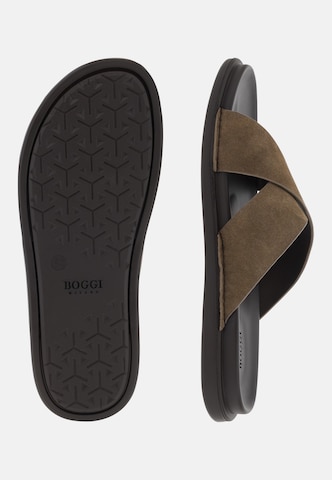 Mule Boggi Milano en marron