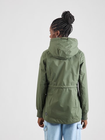 Ragwear Between-Season Jacket 'DANKKA' in Green