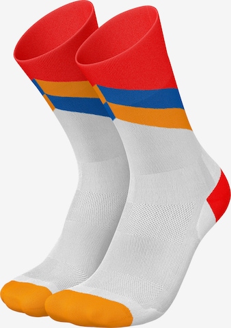 INCYLENCE Athletic Socks 'APEX' in White: front