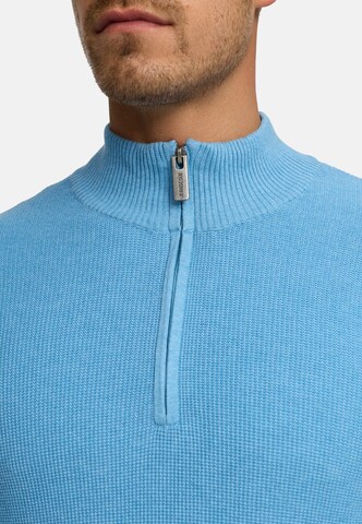 INDICODE JEANS Sweater ' Bull ' in Blue