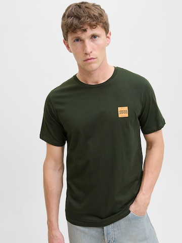 JACK & JONES Póló 'JJBrandy' - zöld