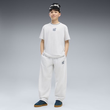 PUMA Regular Sportbroek in Wit: voorkant