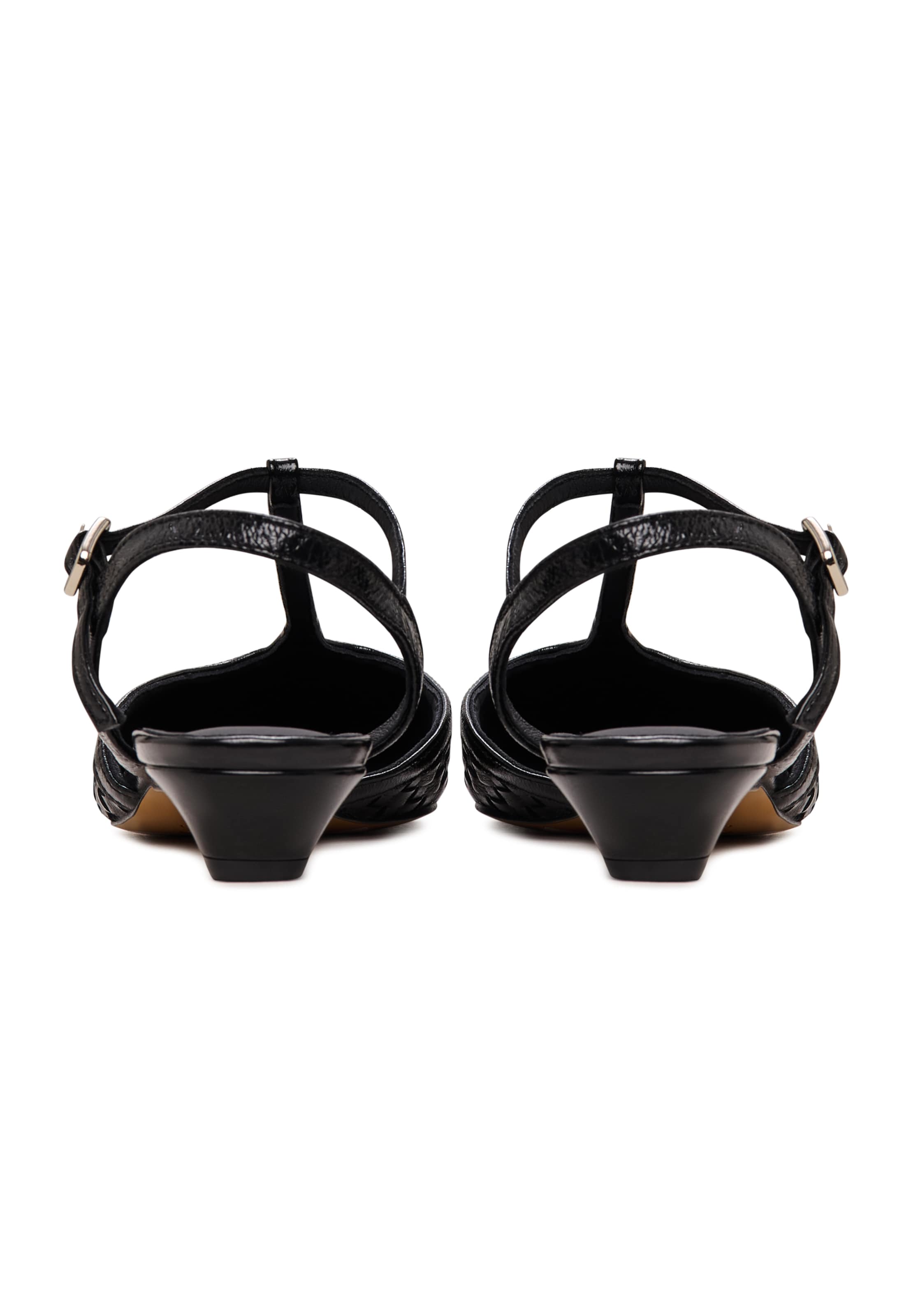CESARE GASPARI Slingback pumps in Black