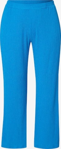 Ulla Popken Trousers in Blue: front