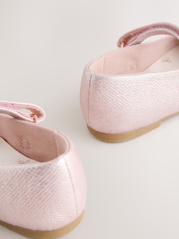 Next Ballerina 'Mary-Janes' in Pink