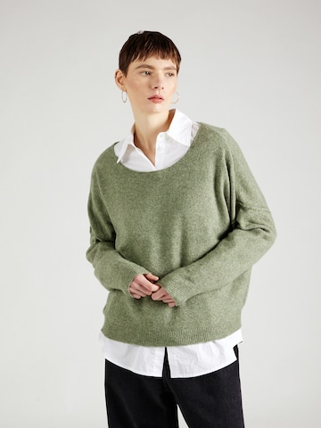 AMERICAN VINTAGE Sweter 'DAMSVILLE' w kolorze zielony: przód