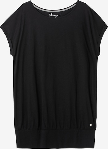 T-shirt SHEEGO en noir : devant