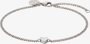 PURELEI Voetsieraden 'Tiny Heart' in Zilver: voorkant