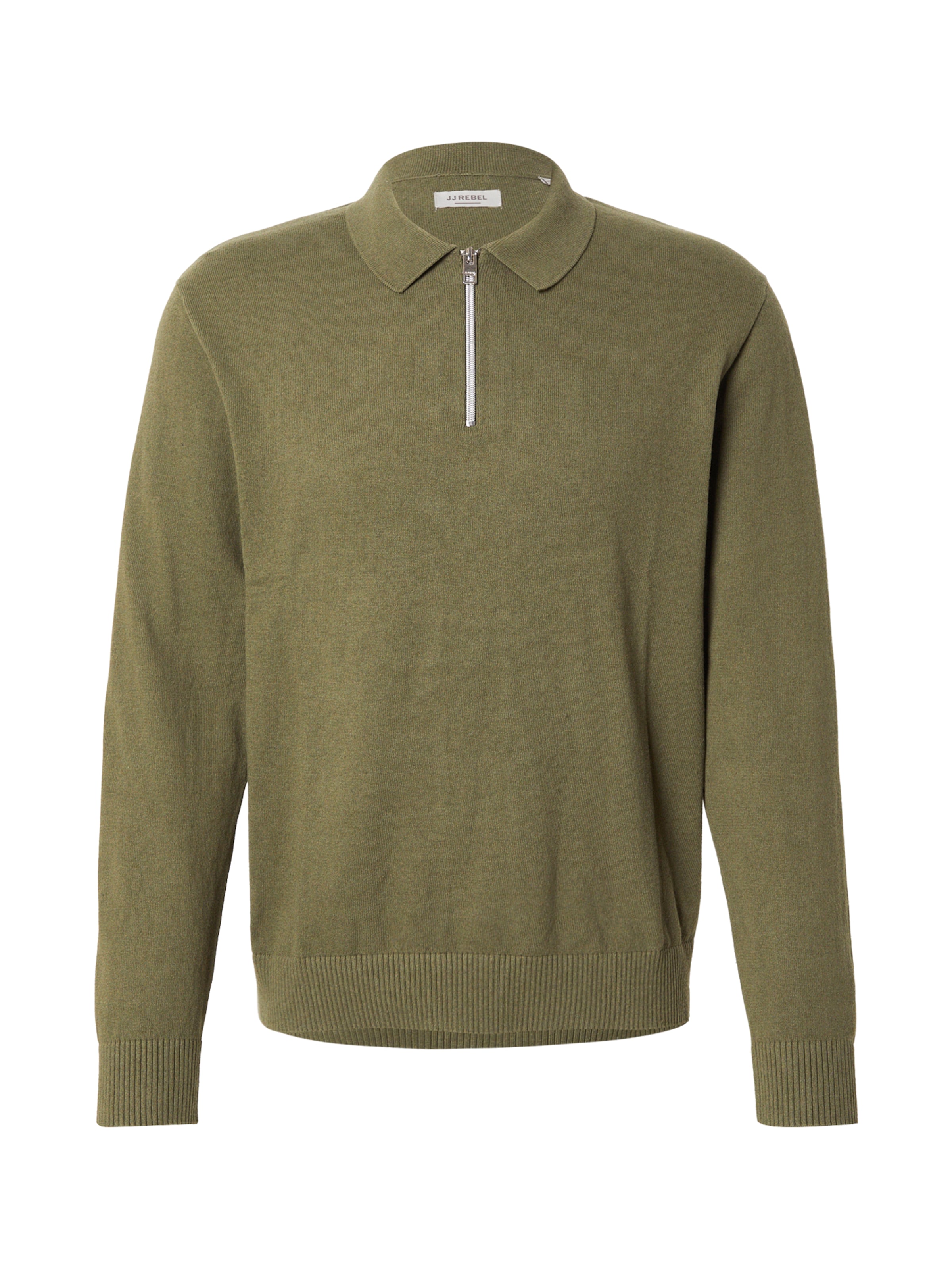 JJ Rebel Πουλόβερ 'JREBCALLUM' σε πράσινο: μπροστά