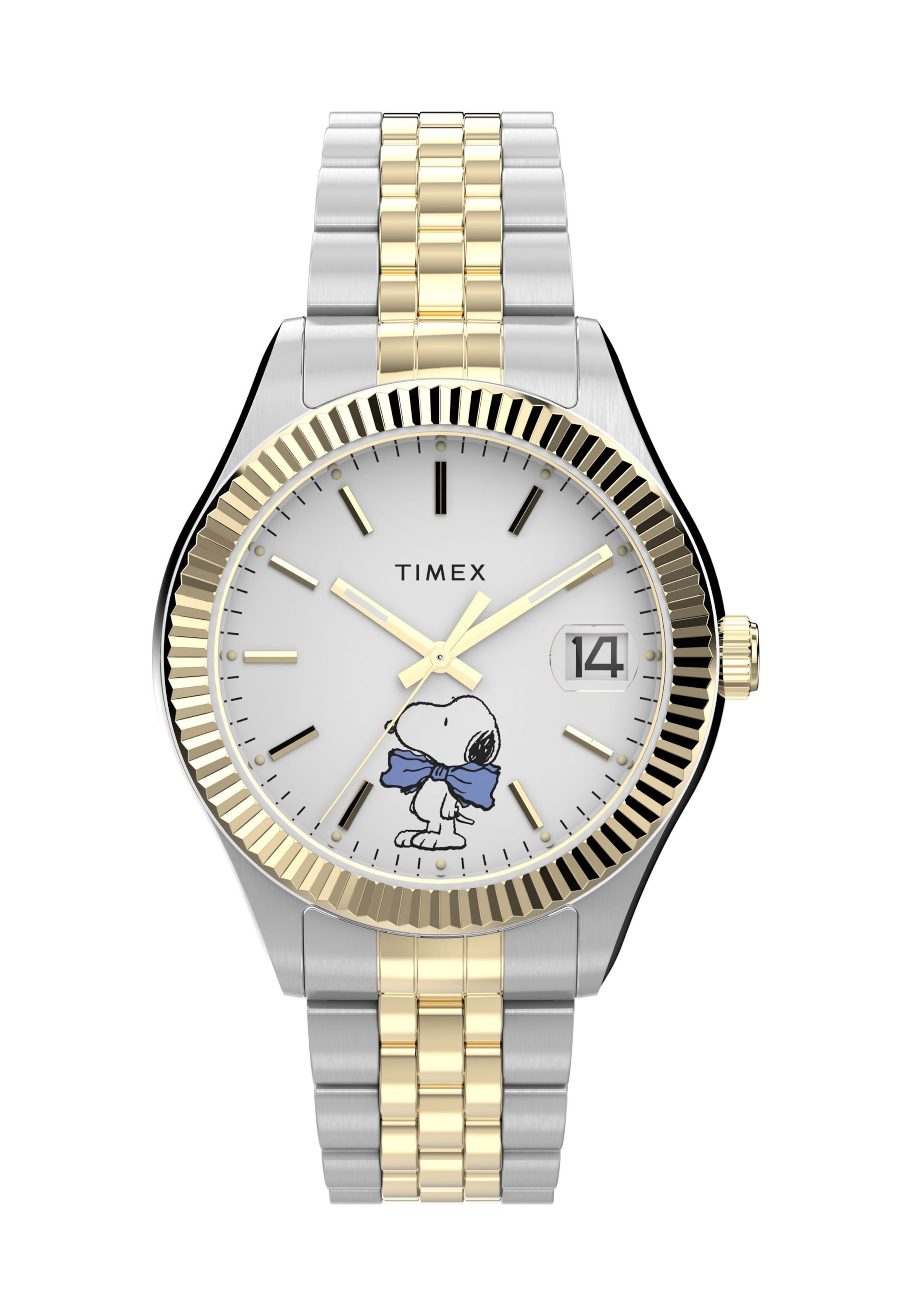 Montre à affichage analogique ' Timex x Peanuts® Timex Legacy Bowtie ' TIMEX en gris : devant