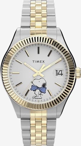 TIMEX Analoog horloge ' Timex x Peanuts® Timex Legacy Bowtie ' in Grijs: voorkant