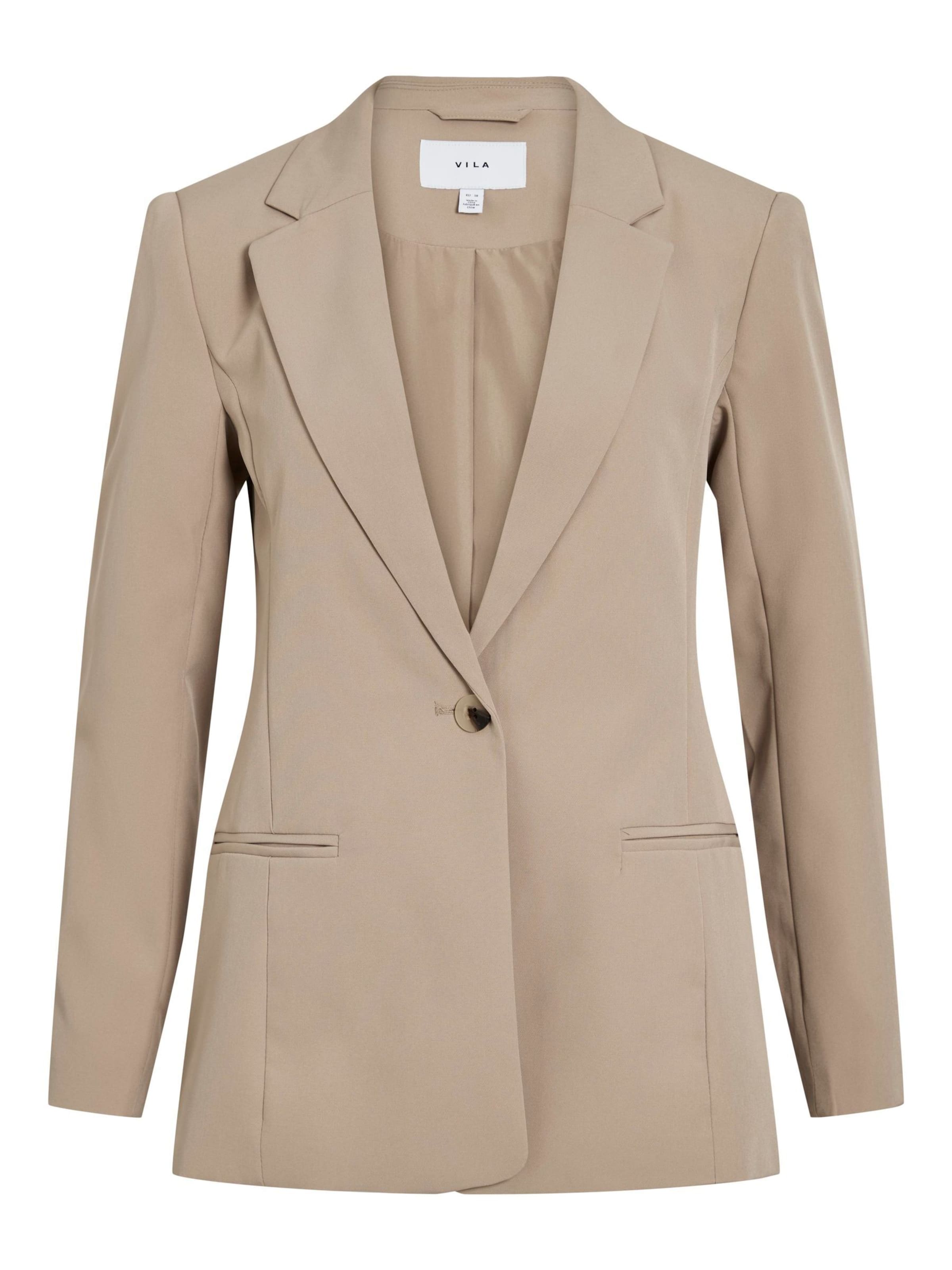 VILA Blazer 'VILowny' i brun: forside