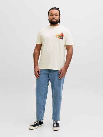 T-Shirt 'JORBig Japan' JACK & JONES en blanc
