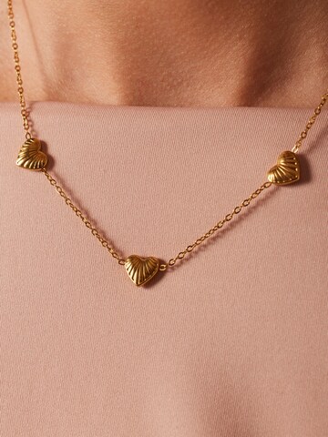 Lucardi Ketting 'Herz' in Goud