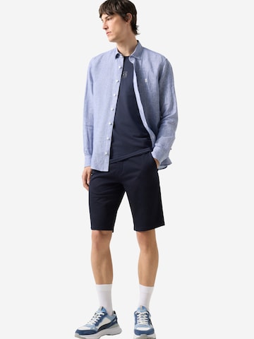 BOGNER Regular Fit Hemd 'Timi' in Blau