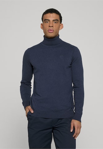 INDICODE JEANS Trui 'Van Paul' in Blauw: voorkant