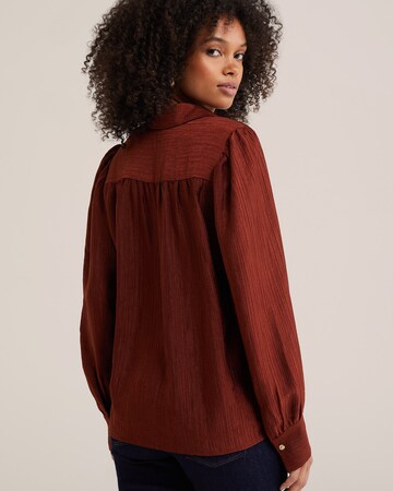 Chemisier WE Fashion en rouge