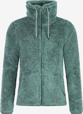 PROTEST Fleece jas 'RIRI' in Blauw: voorkant