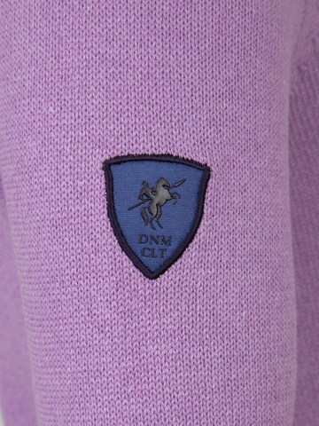 DENIM CULTURE Sweater 'Brian' in Purple