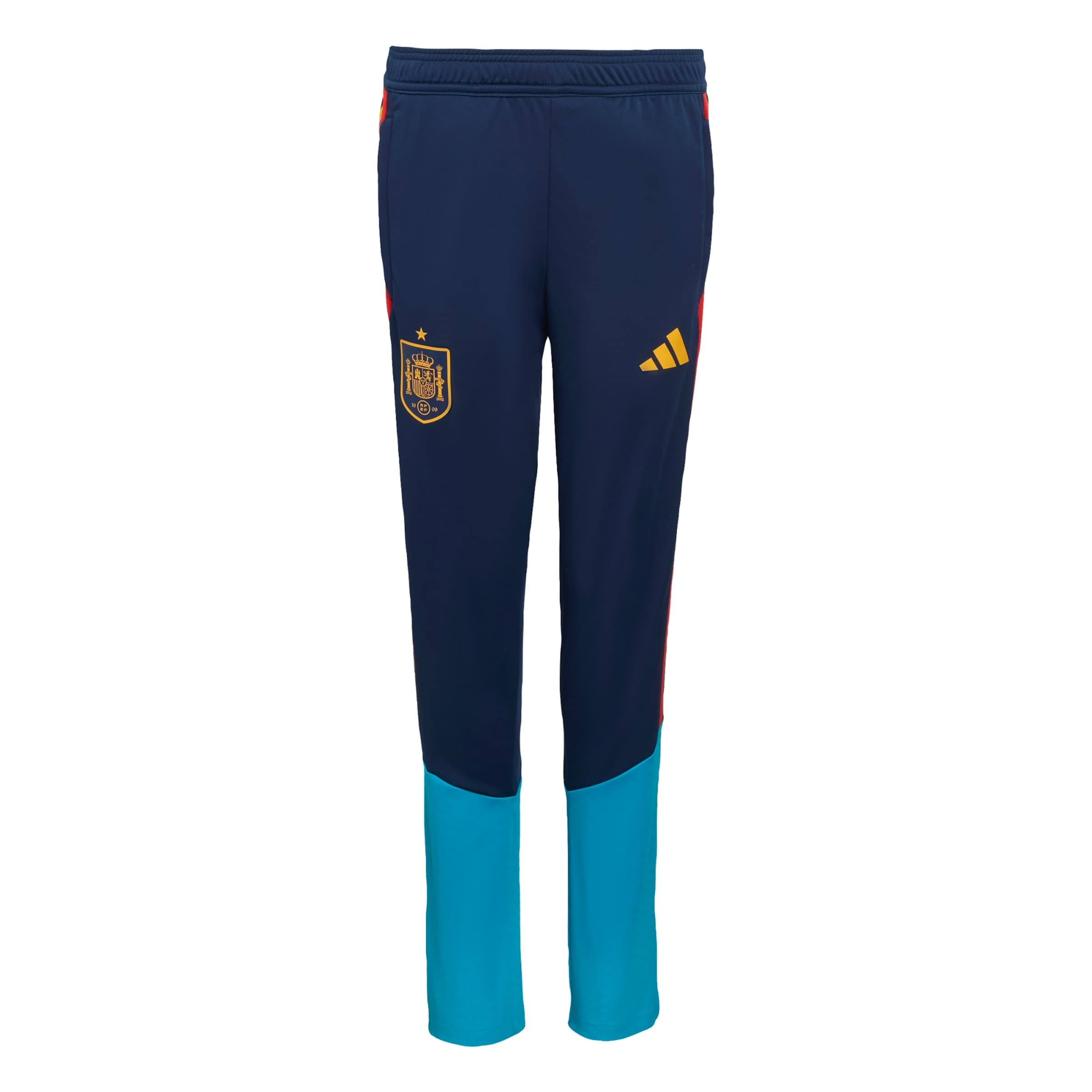 ADIDAS PERFORMANCE Slimfit Sportbroek 'Spain 26 Tiro' in Blauw: voorkant