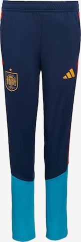 ADIDAS PERFORMANCE - Slimfit Pantalón deportivo 'Spain 26 Tiro' en azul: frente
