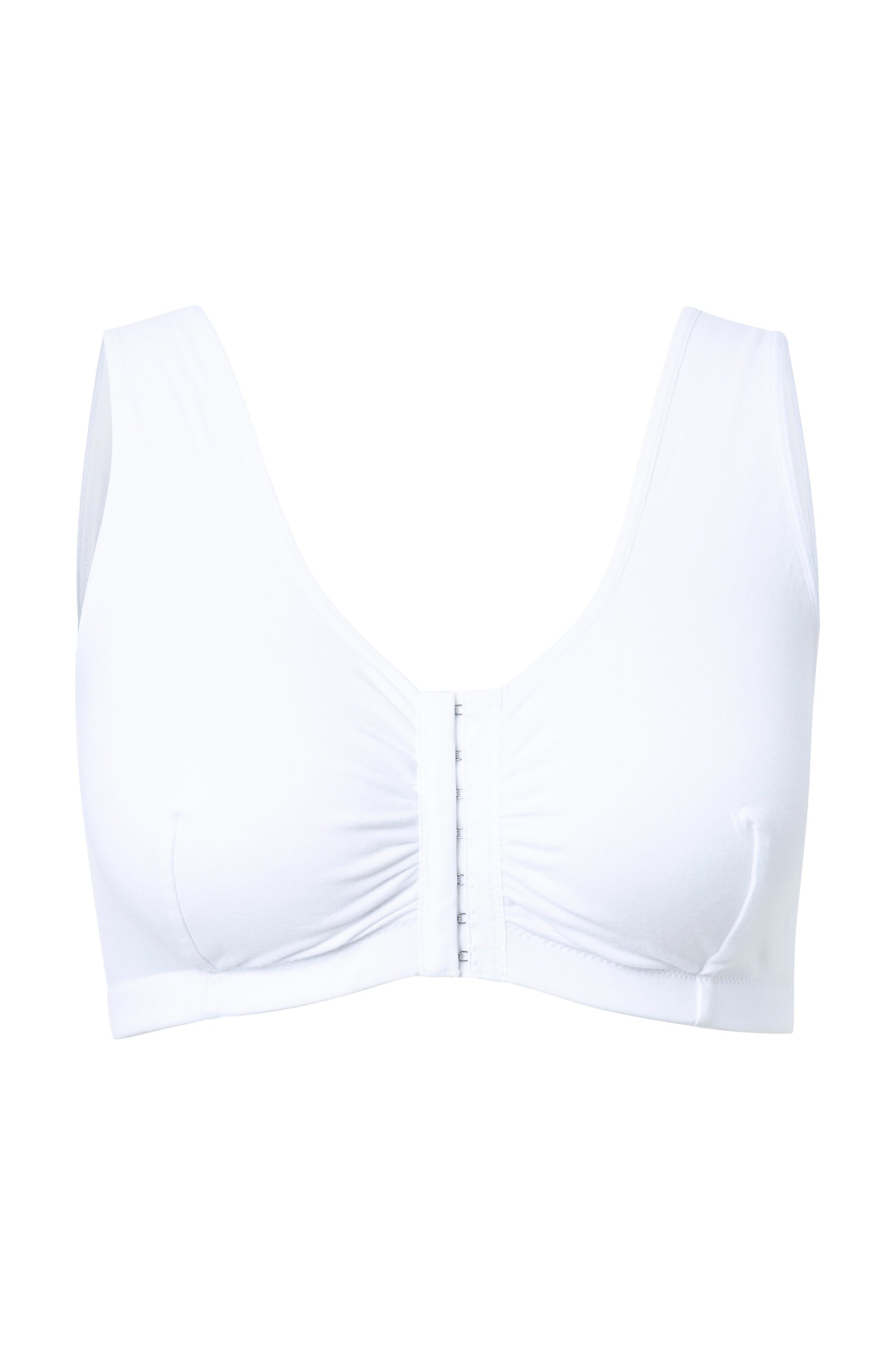 Ulla Popken Bustier BH in Wit: voorkant