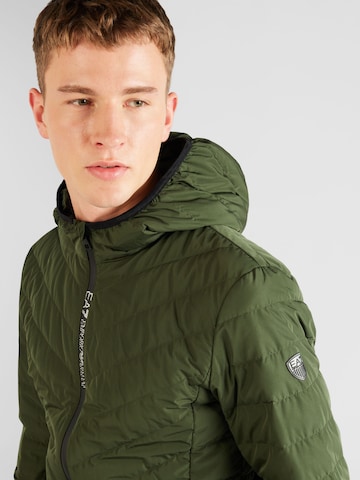 Veste d’hiver EA7 Emporio Armani en vert