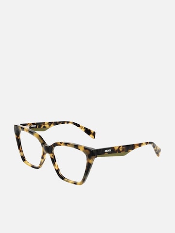 DKNY Sunglasses in Brown: front