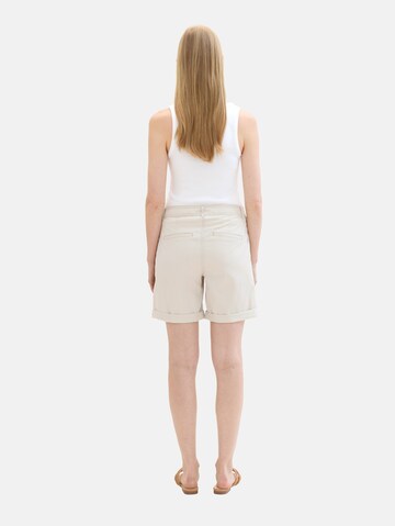 Regular Pantalon chino TOM TAILOR en beige