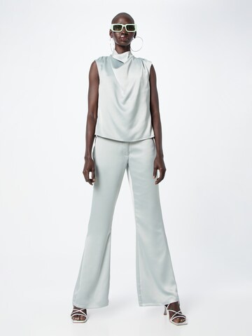 VERO MODA Flared Pants 'FELICIA' in Grey