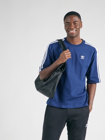 Maglietta 'Adicolor' di ADIDAS ORIGINALS in blu: frontale