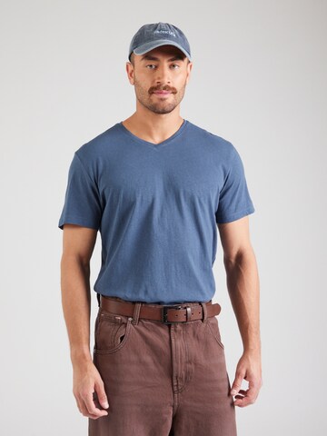 CAMP DAVID - Camiseta en azul: frente