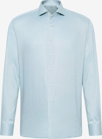 ETERNA Slim fit Button Up Shirt in Blue: front