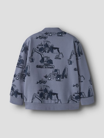 NAME IT - Sudadera con cremallera 'NMMStorm' en azul