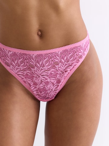 Erlich Textil - Cueca 'Iconic Lace' em rosa