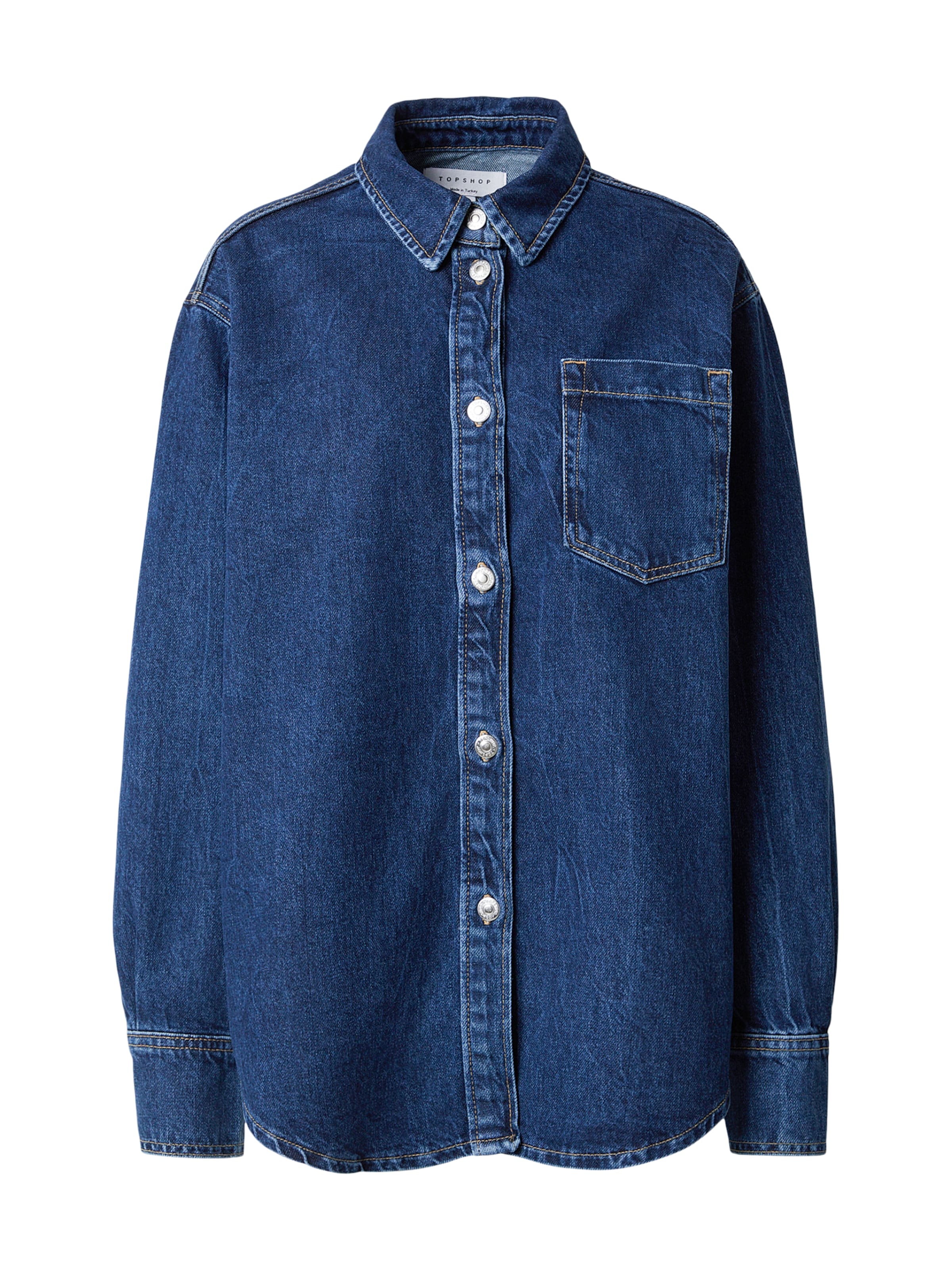 TOPSHOP Between-Season Jacket 'MADISON' in Blue denim, Item view