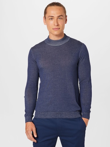 OLYMP Sweater in Blue: front