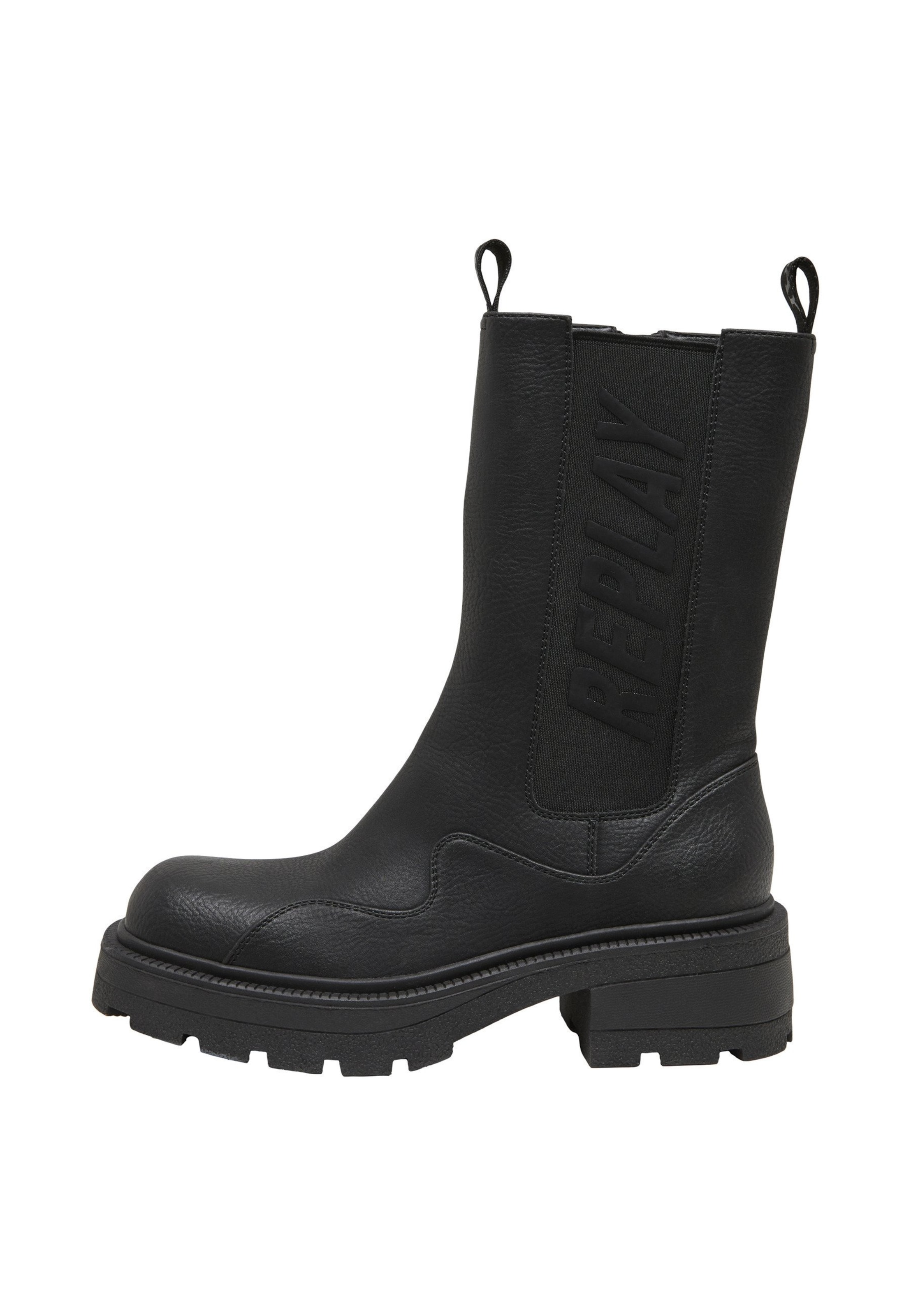 REPLAY Stiefelette 'Brigitte' in Schwarz: Vorderseite