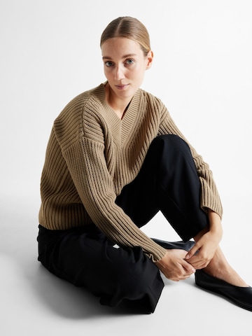 SELECTED FEMME Pullover 'Selma' in Braun