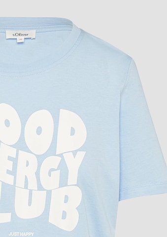 T-shirt s.Oliver en bleu