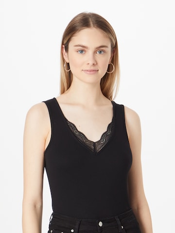 ABOUT YOU Top 'Patrizia' in Zwart: voorkant