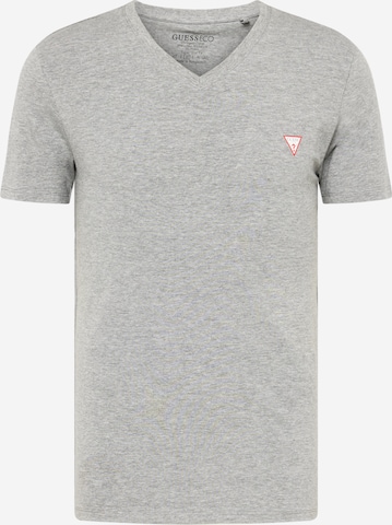 T-Shirt GUESS en gris : devant