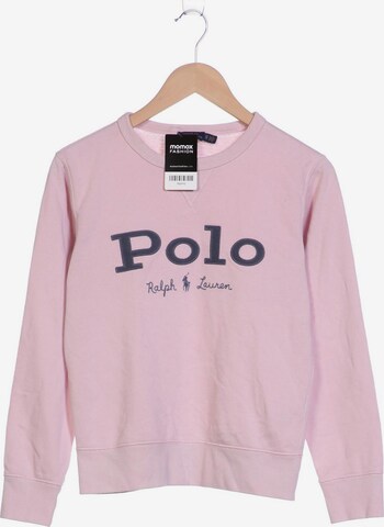 Polo Ralph Lauren Sweatshirt & Zip-Up Hoodie in XS in Pink: front