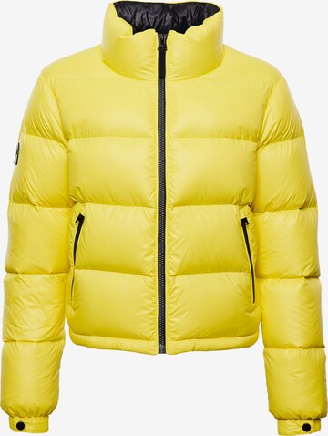 Veste d’hiver 'Alpine' Superdry en jaune : devant