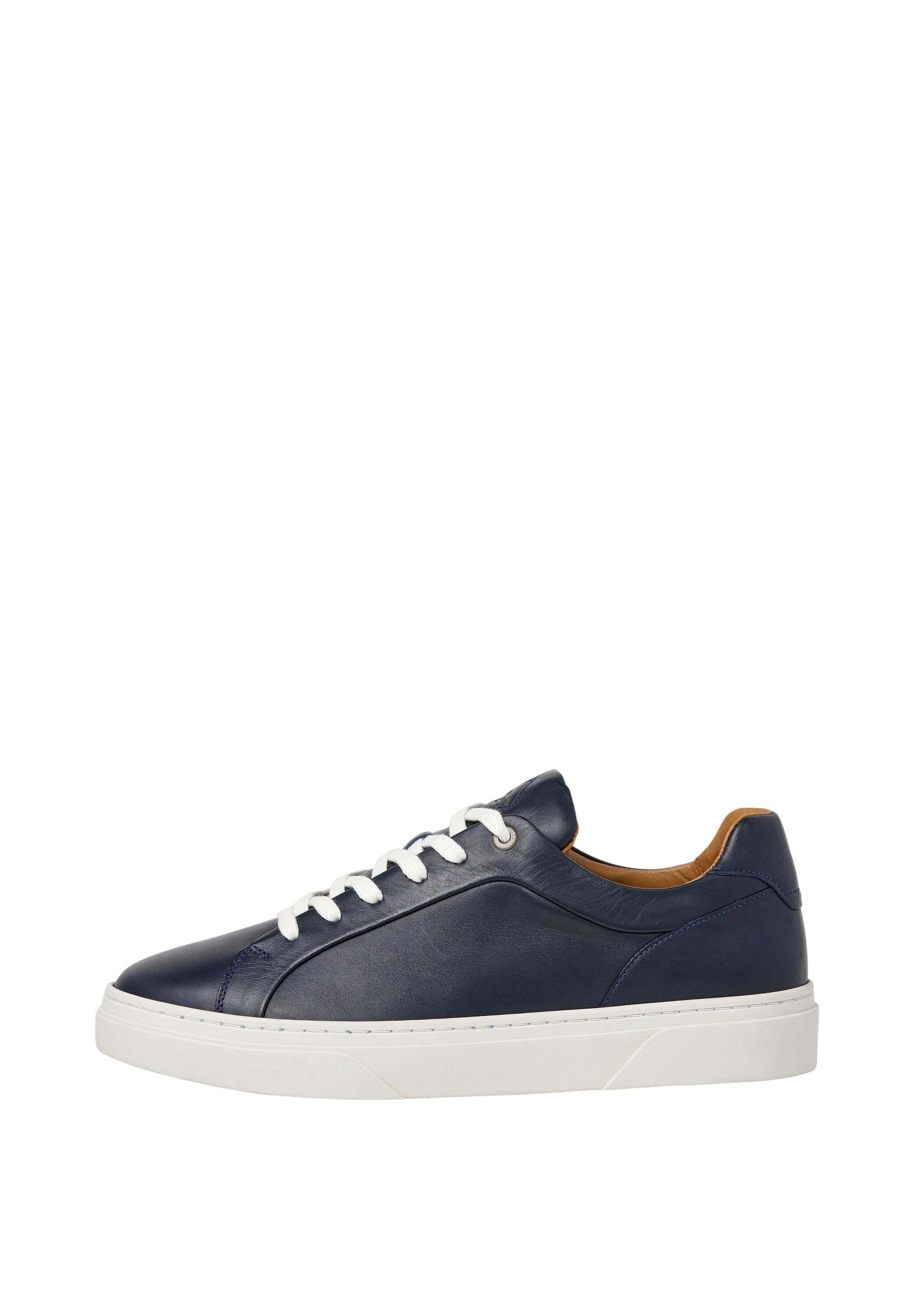 Baskets basses 'Hackney Class' Hackett London en bleu : devant