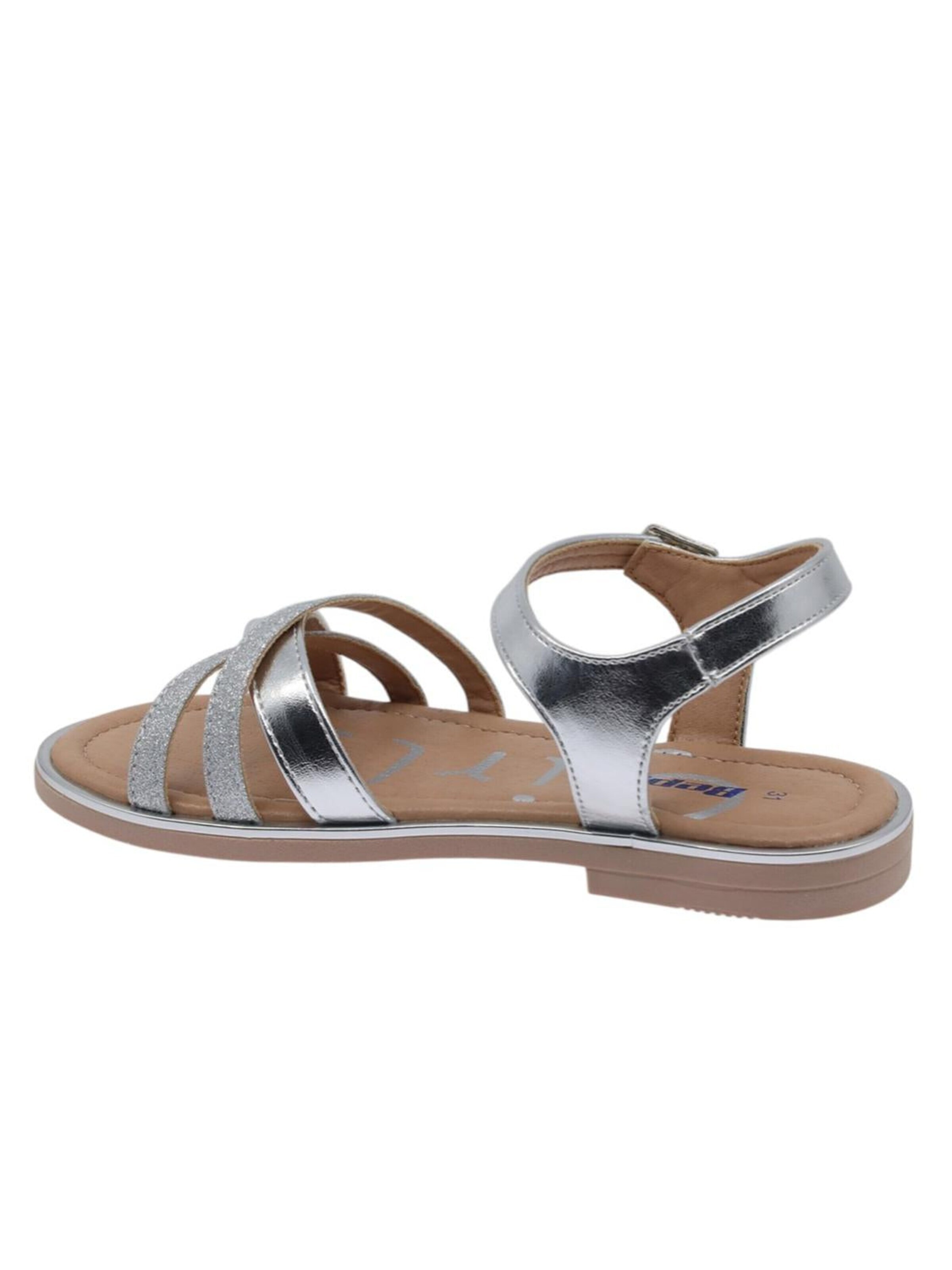 Beppi Sandalen 'Casual Sandal' in Zilver
